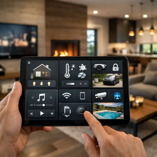 casa inteligente automatizada ciudad de Tarragona